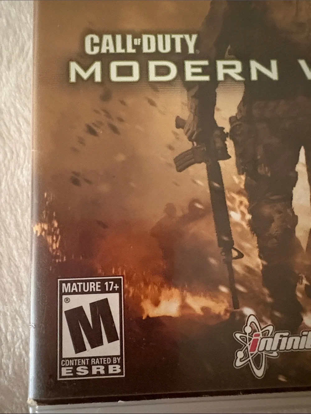 Sony PS3 Call of Duty: Modern Warfare 2 PlayStation 3 disc and manual